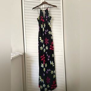 Flower long dress